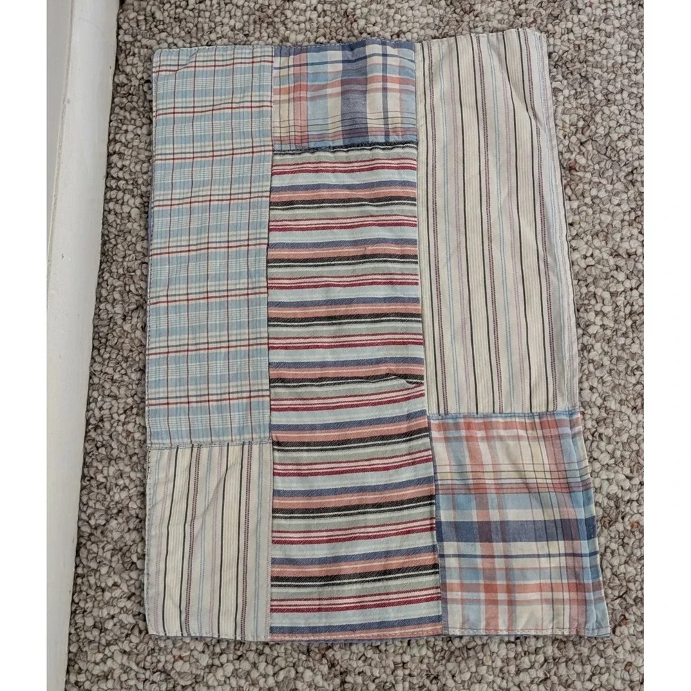 Handmade Patchwork Placemats‎ Set Of 4 Farmhouse Country Stripes Plaid 18 x 13